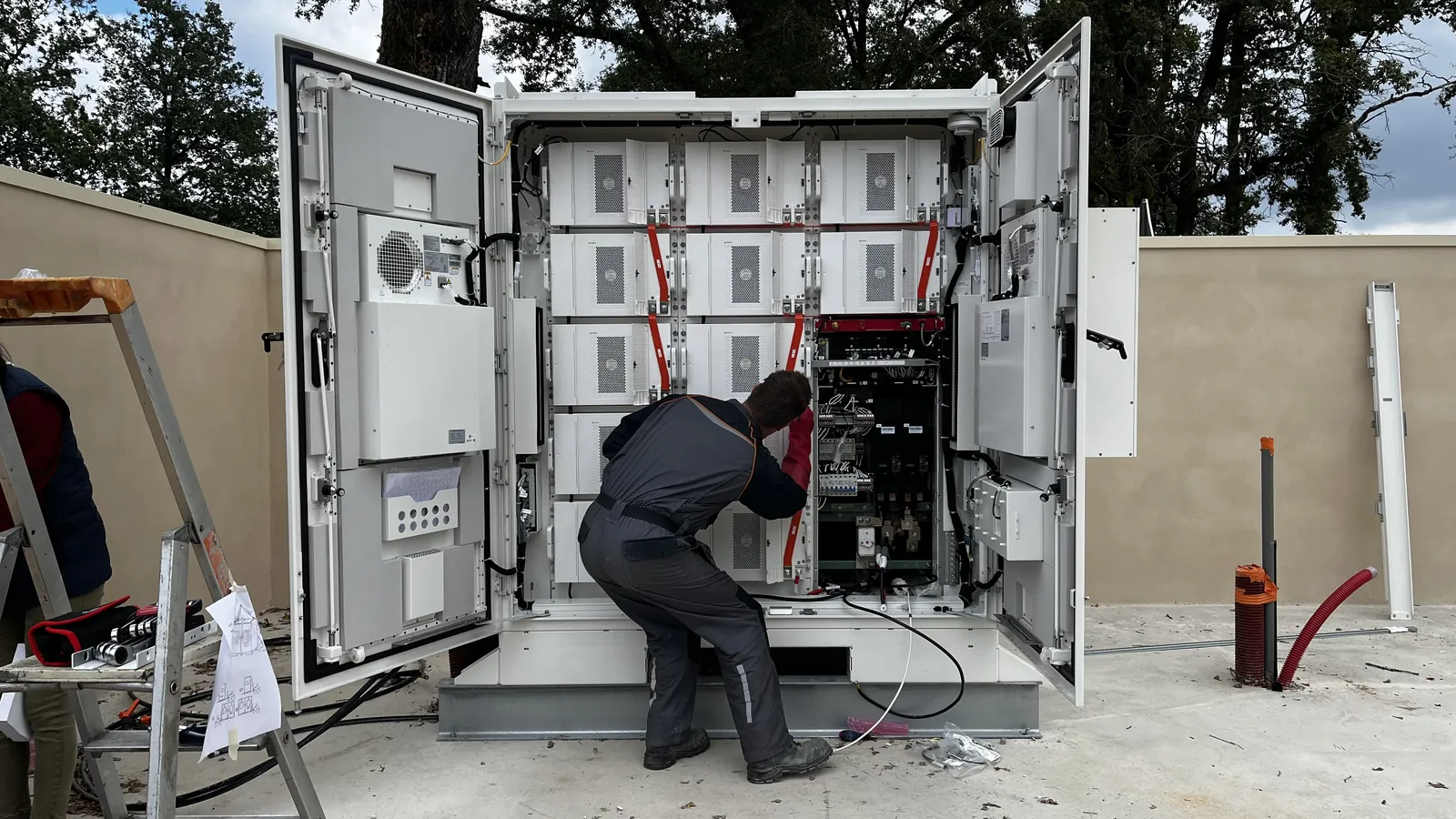 Installation solaire réalisée par HEAOL