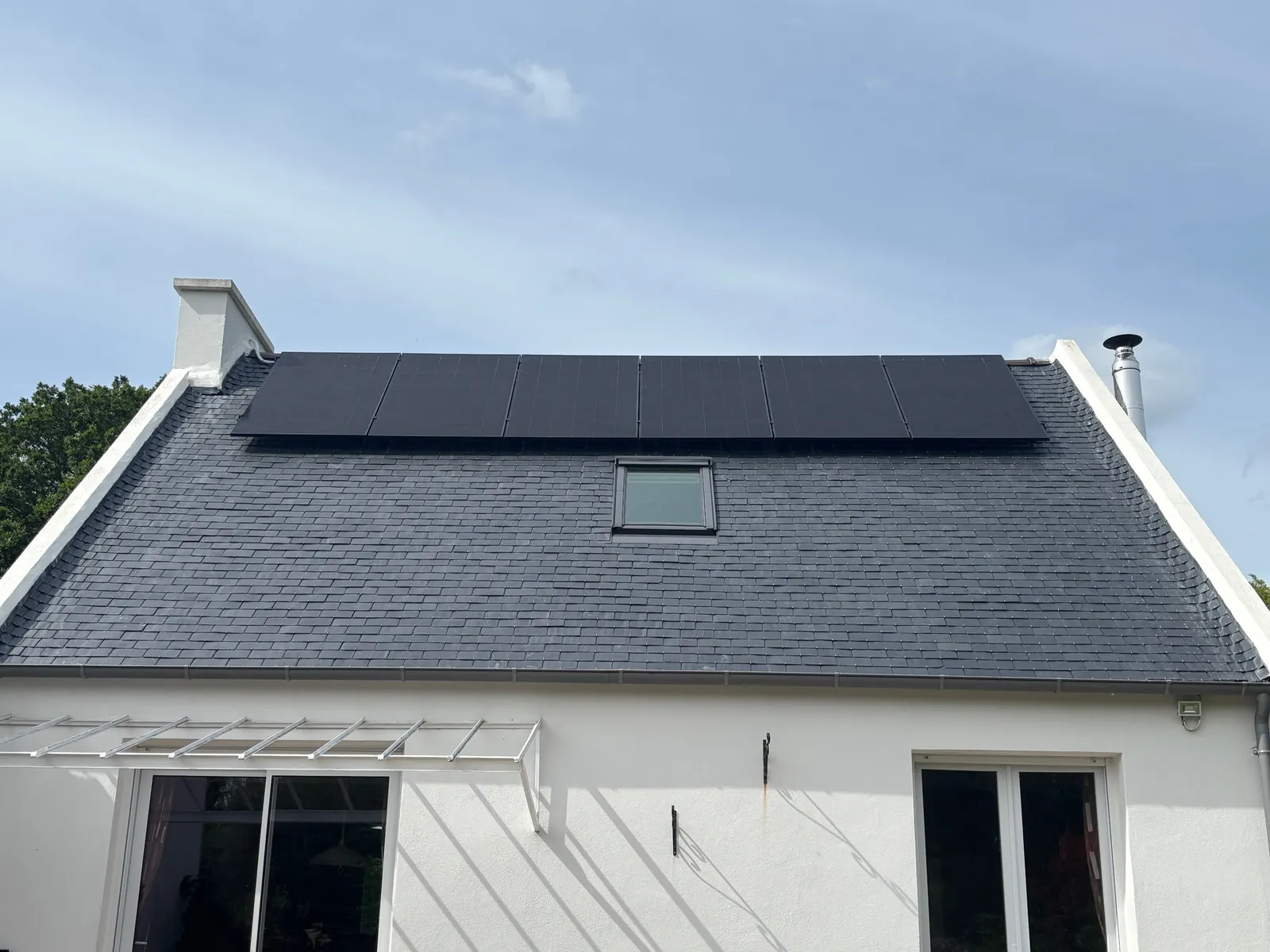 Installation de panneaux photovoltaïques