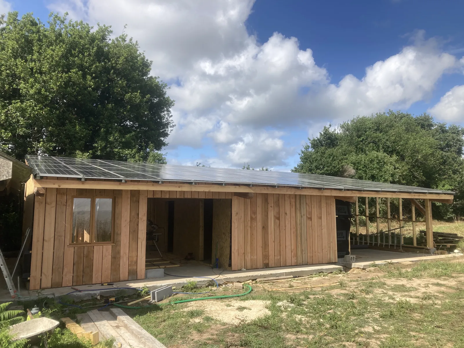 Installation photovoltaïque sur toiture