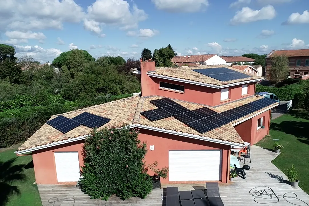 Installation photovoltaïque sur toiture